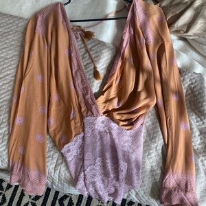 Free people Bodysuit